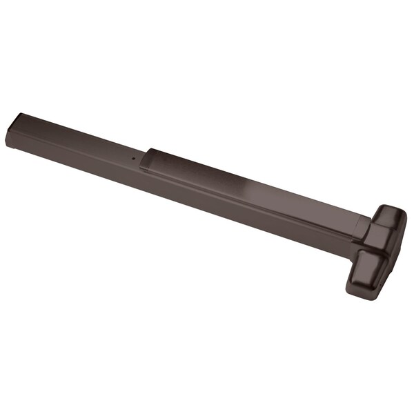 Grade 1 Concealed Vertical Rod Exit Bar, Wide Stile Pushpad, 36-in Device, 80-in to 100-in Door Heig